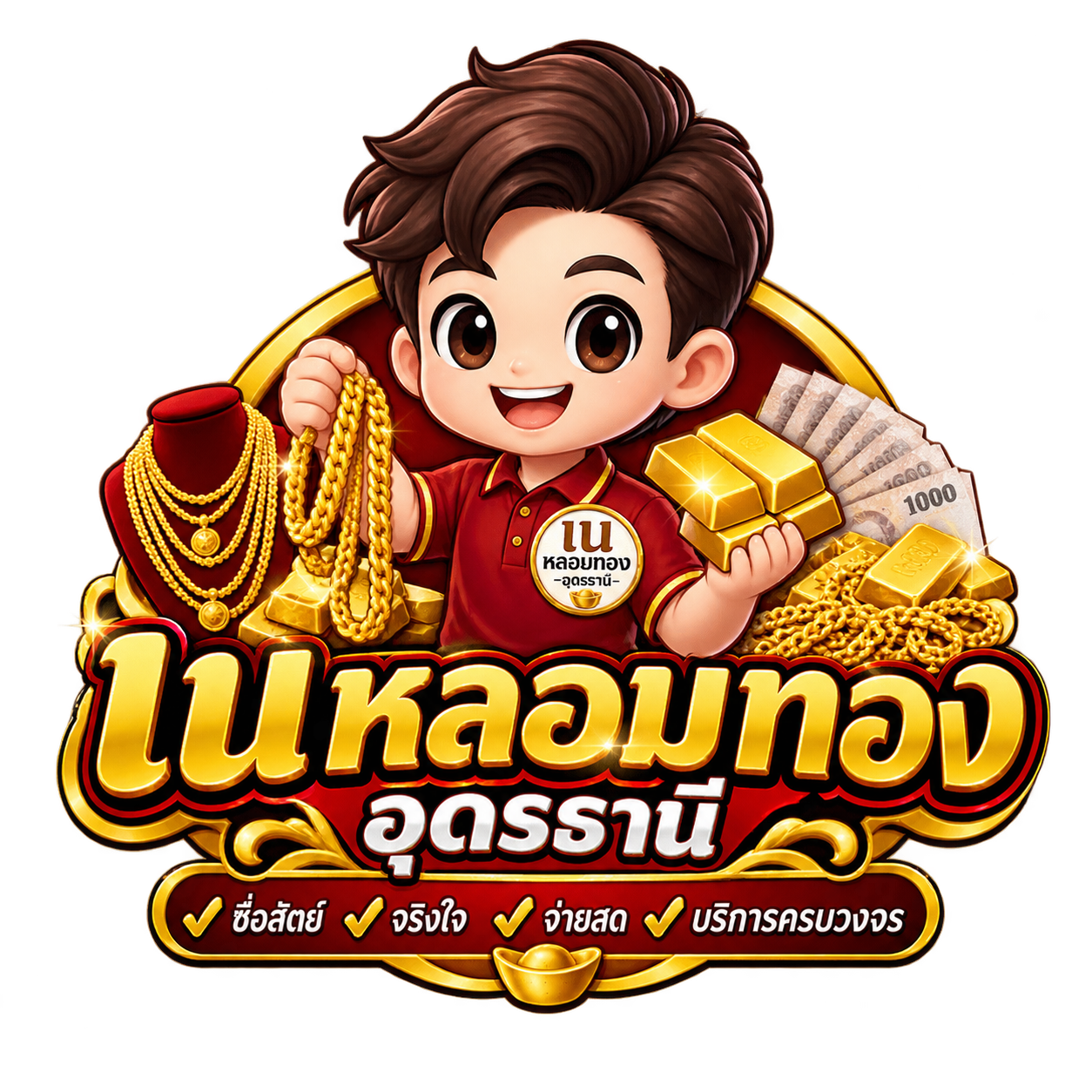 มาสคอตเนหลอมทองอุดรธานี